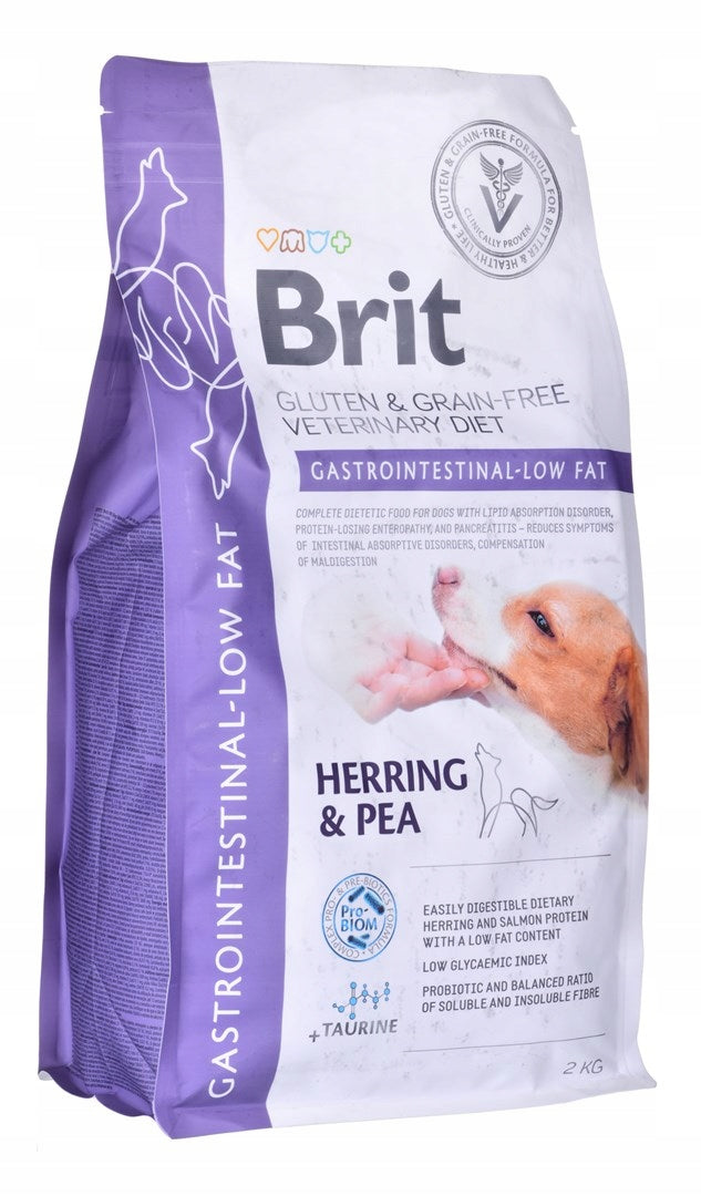 BRIT VETERINARY GASTROINTESTINAL LOW FAT WITH HERRING 2 kg Brand Brit