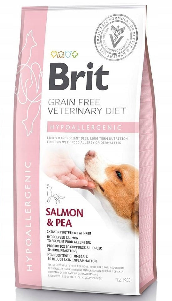 BRIT Veterinary Diets Dog Hypoallergenic 12 kg a