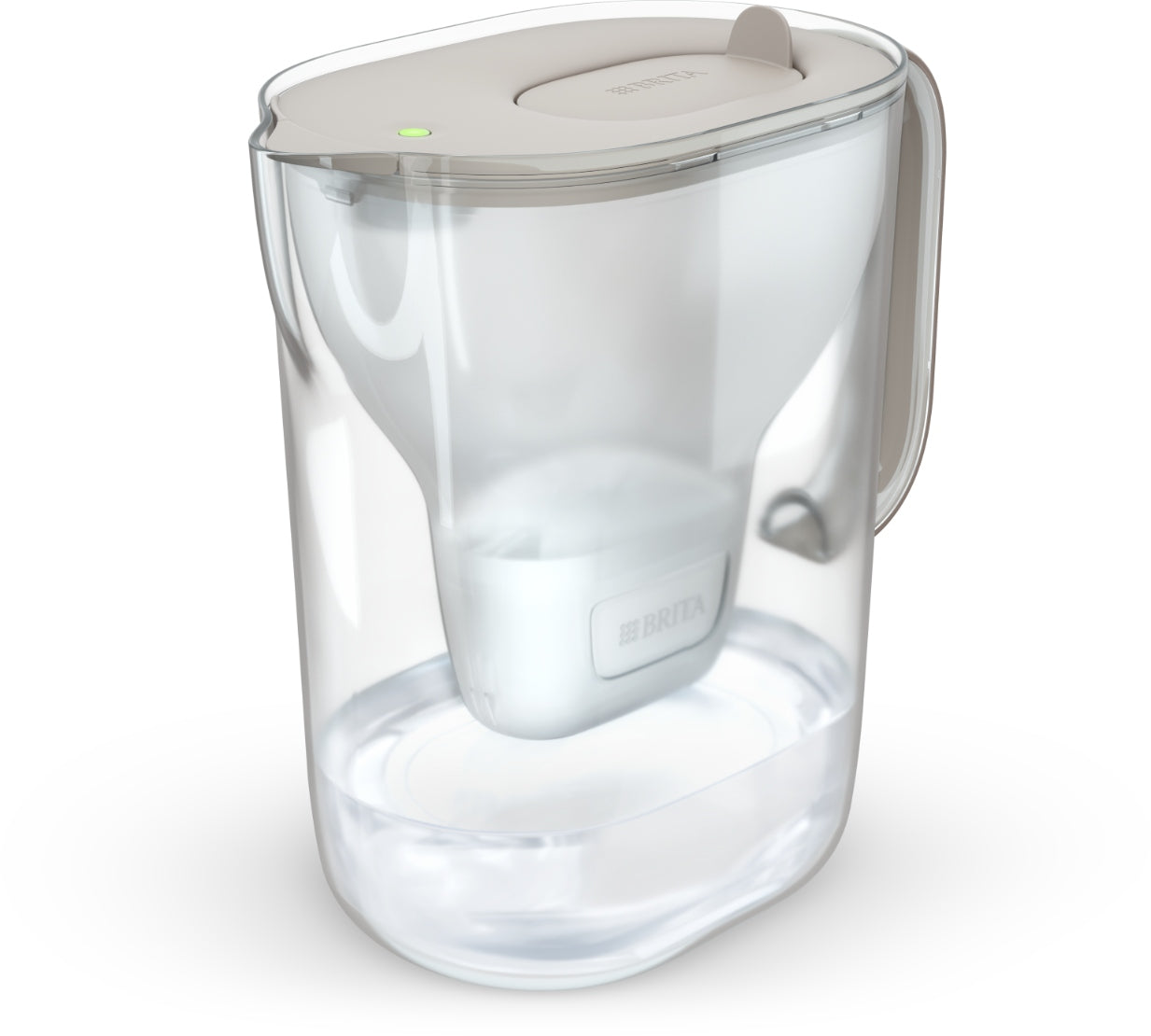BRITA Style Essential XL sand filter jug + 3 Maxtra PRO filters Dominant color beige