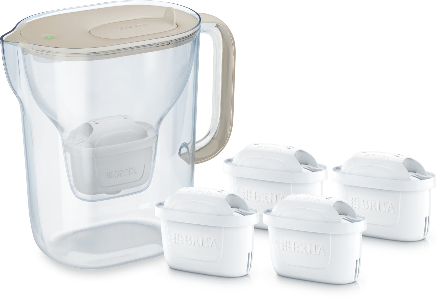BRITA filter jug Style Essential XL sand 4 filters Maxtra PRO PP Packaging status original