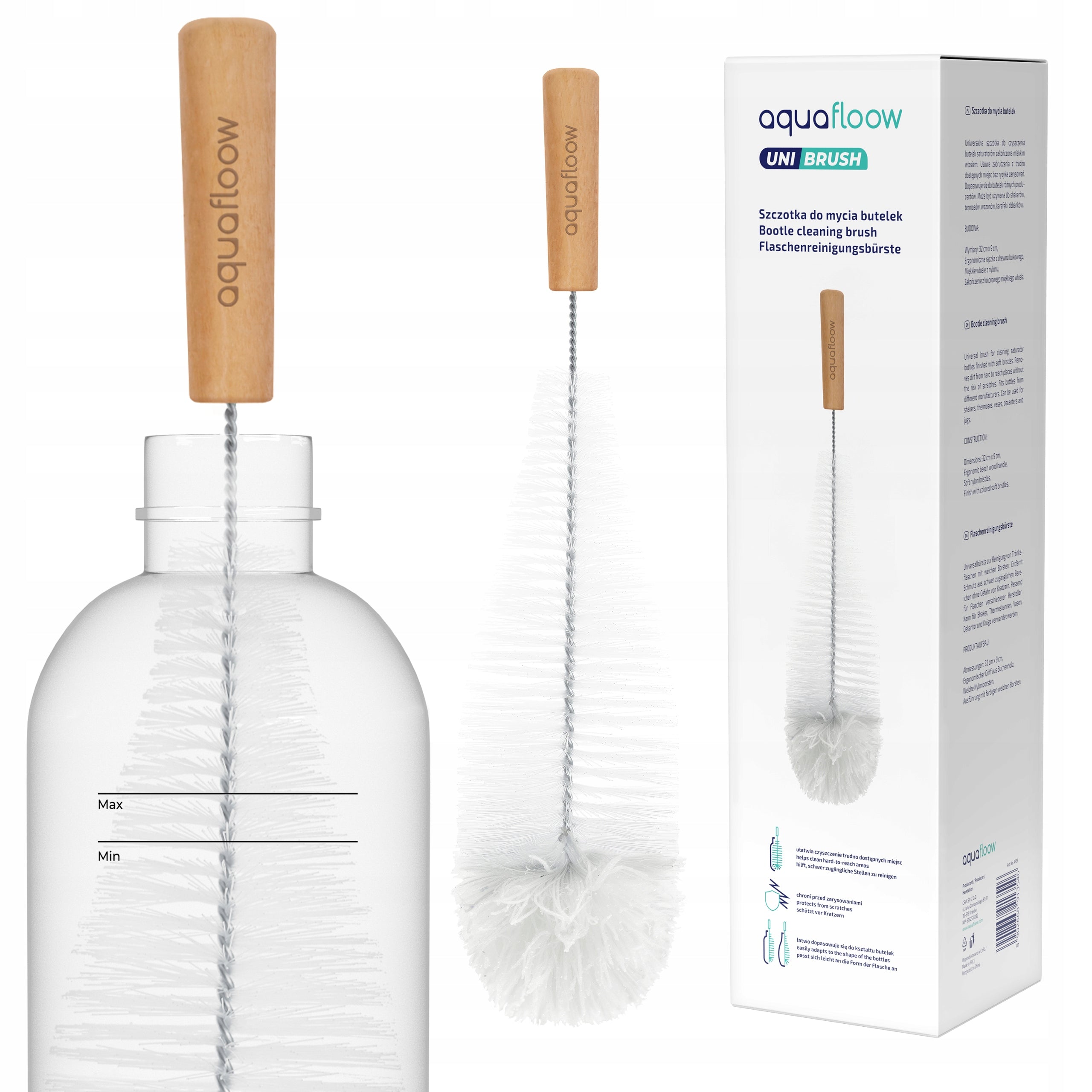 BRUSH BOTTLE CLEANER FOR SODASTREAM WATER SATURATORS