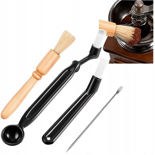 BRUSH CLEANER CLEANING BRUSH FOR COFFEE MAKER CLEANING SET