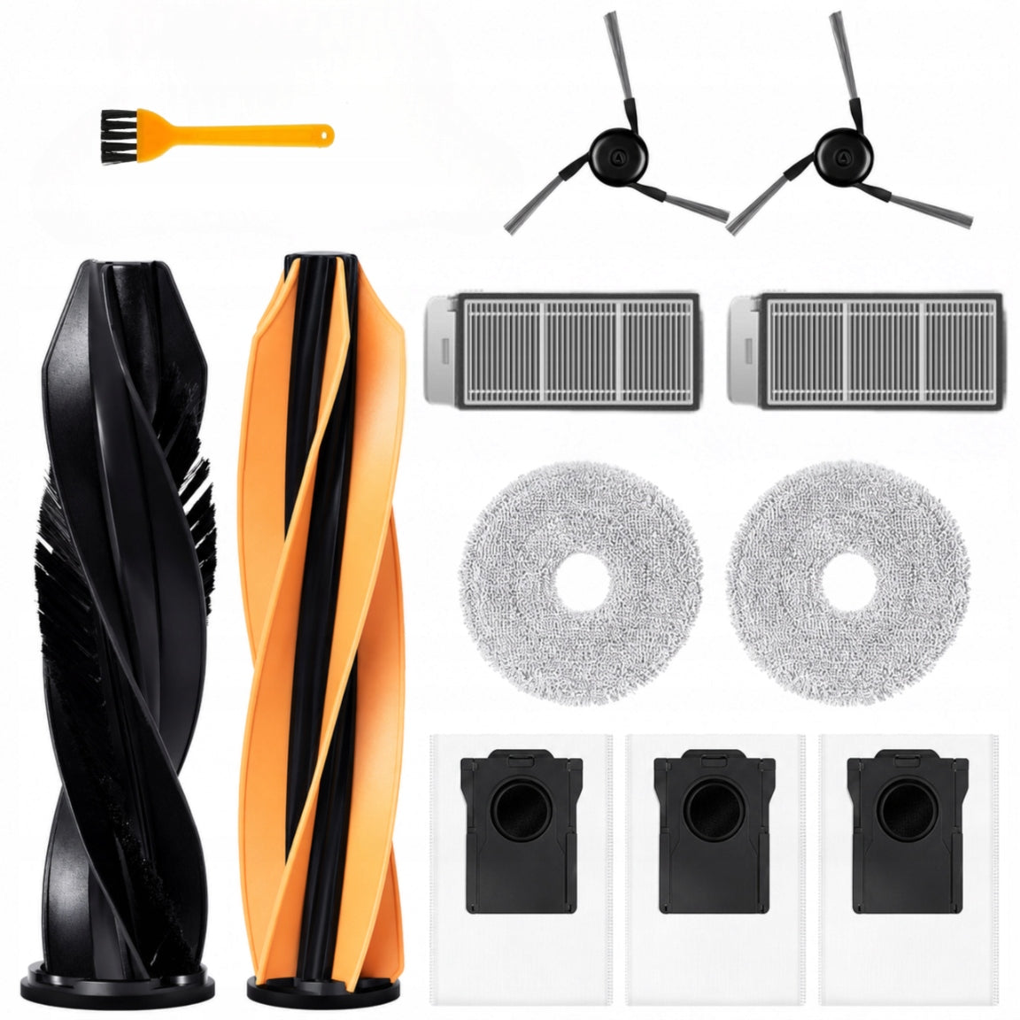 BRUSH SET FILTER MOP BAGS FOR DREAME X50 L50 ULTRA PRO COMPLETE MASTER