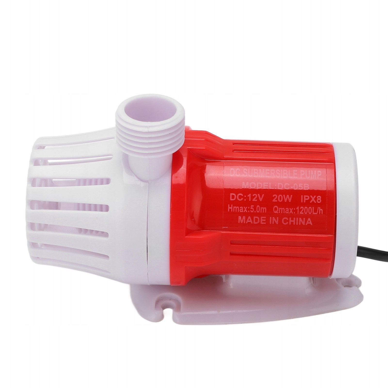 BRUSHLESS FLOW PUMP FOR WATER TANK DC12V 20W 1200L/H Power 20 W