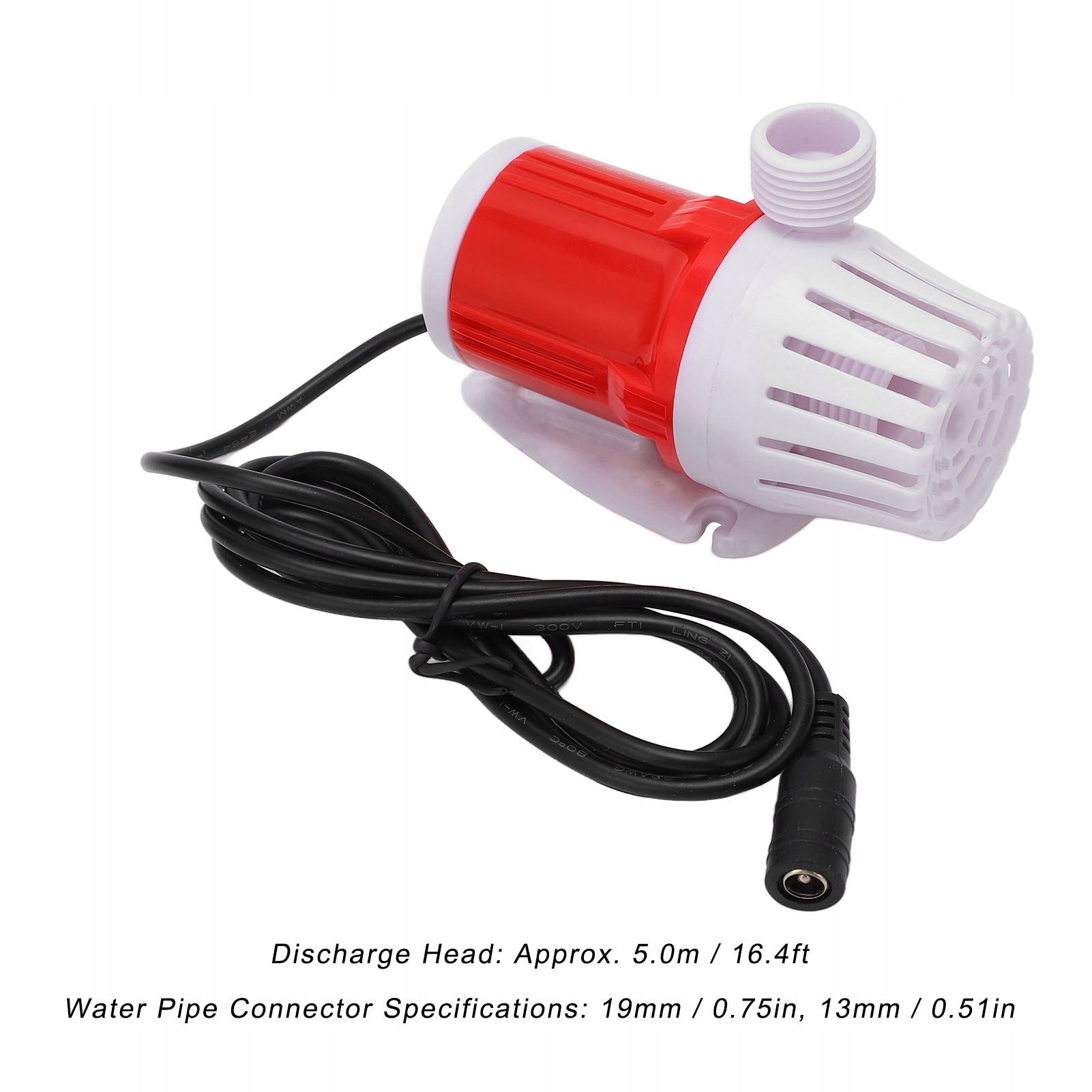 BRUSHLESS WATER PUMP FOR DC12V 20W 1200L/H PRESSURE PUMP Power 20 W