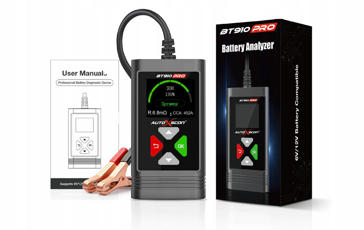 BT910 PRO AUTOXSCAN BATTERY TESTER - AXSBT910 Manufacturer code BT910PRO