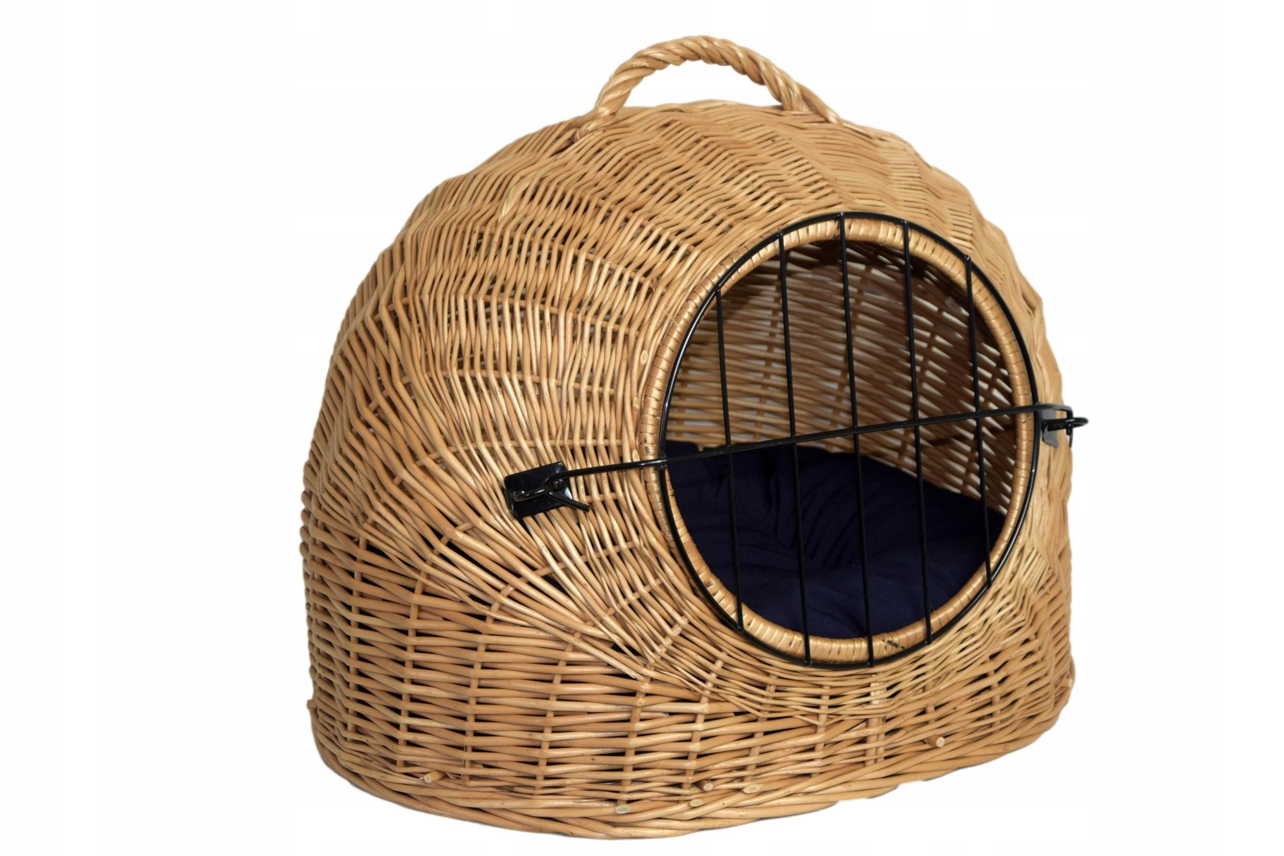 BUDA wicker cat carrier + pillow Brand Wiklinowe Cuda