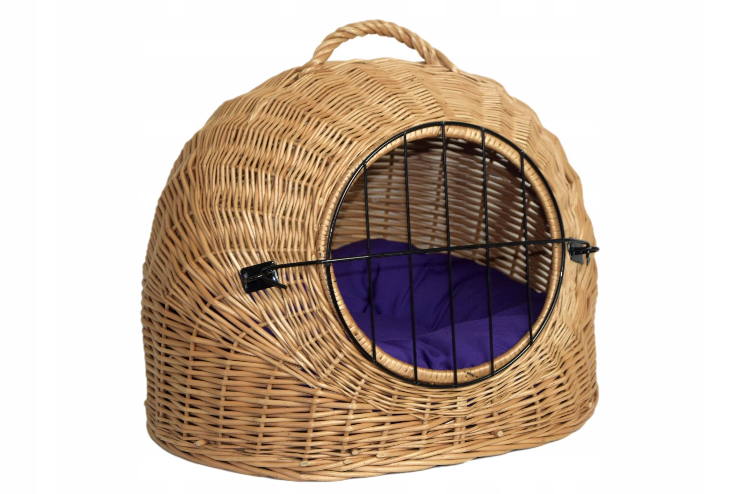 BUDA wicker cat carrier + pillow Manufacturer code 3_BW_0023