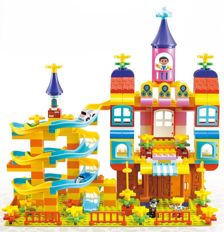 BUILDING BLOCKS BEST GIFT FOR A CHILD LARGE TRACK SET OF 209 EL. Manufacturer code HN162375
