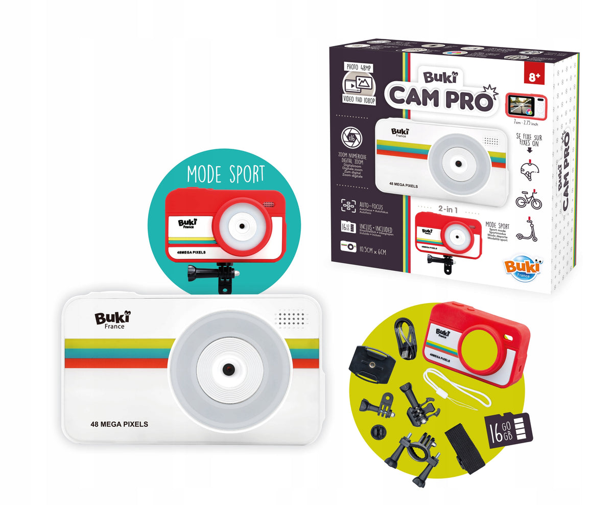 BUKI: 2in1 CamPro 8+ PV010 Baby Camera Packaging status original