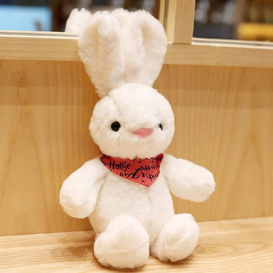 BUNNY RABBIT BEAR PLUSH TOY 35CM CUDDLY Kid's age 3+ years