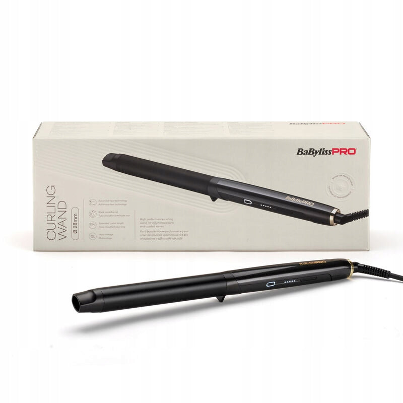BaByliss PRO Curler 28mm BAB2485E Professional Curling Wand