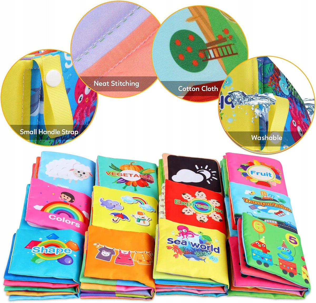 Baby Bath Books Set of 12 Manufacturer code 472136