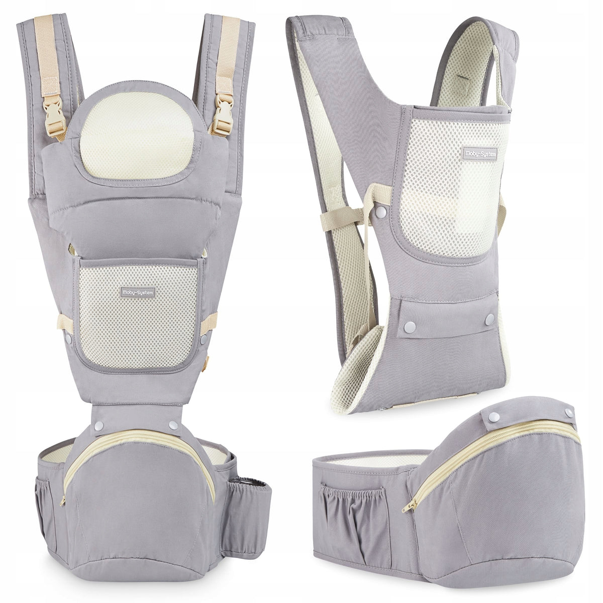 Baby Carrier 10in1 Ergonomic For Back And Front Multifunctional