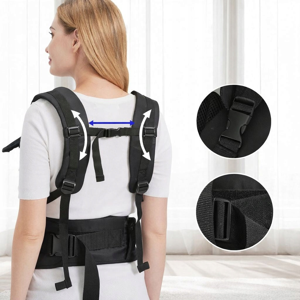 Baby Carrier 2in1 Carrier with hip seat up to 20KG 3G7 Packaging status original