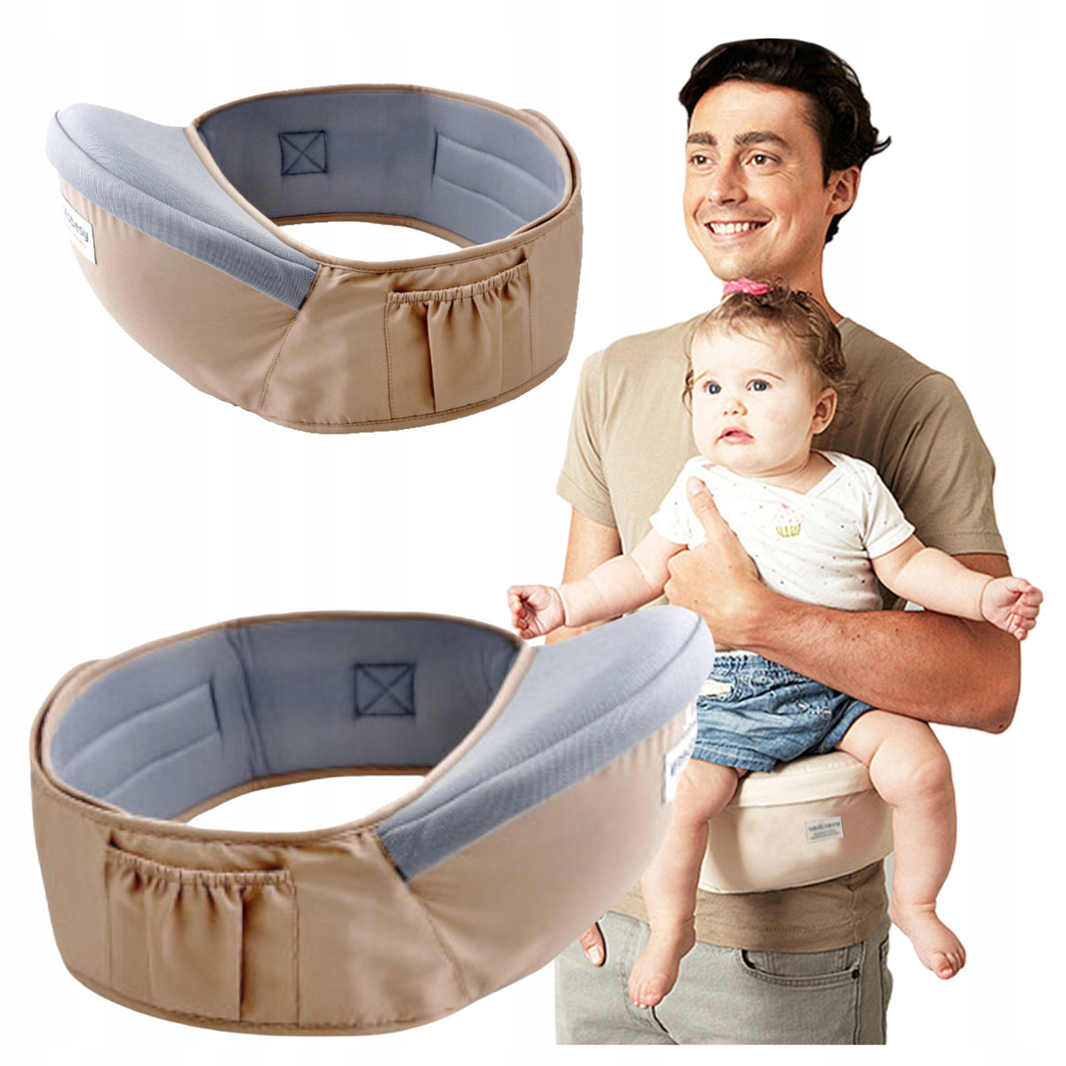 Baby Carrier Hip Carrier 20KG Seat Hip Belt