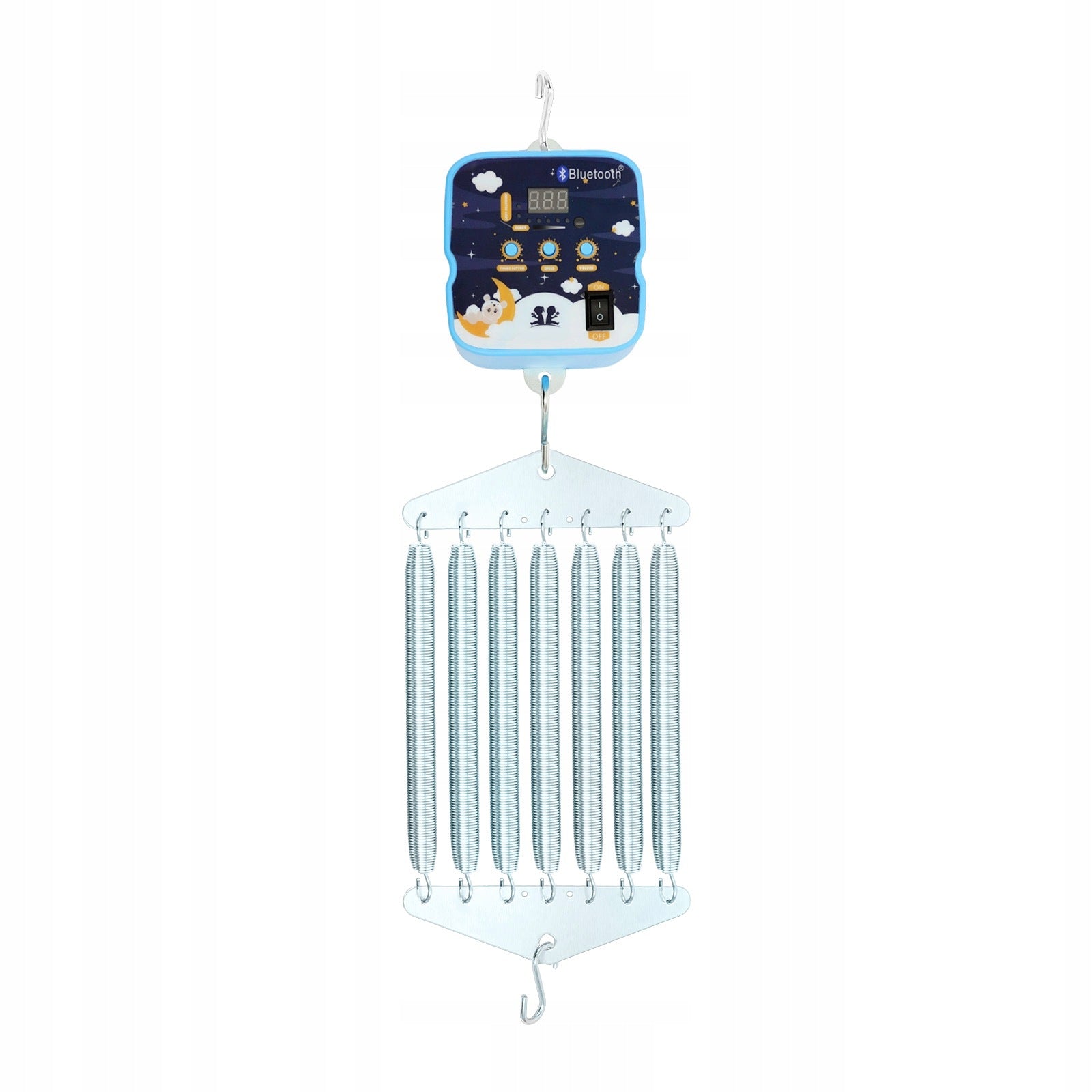 Baby Cradle Controller 9 Speeds 5 Volumes Timer for 0-12 Months 42lbs