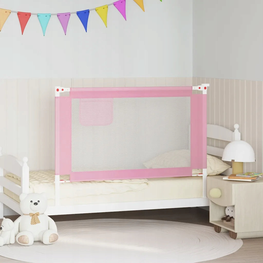 Baby Crib Barrier, Pink, 12 Brand VidaXL