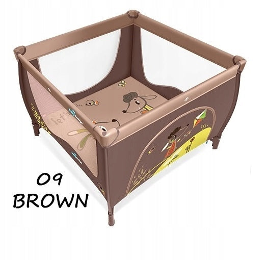 Baby Design PLAY large playpen, cot Color beige