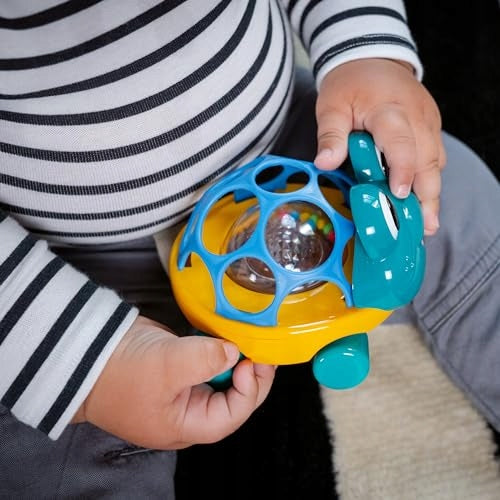 Baby Einstein OBALL Car and Rattle 2in1 Curious Car Turtle Neptune Brand Baby Einstein