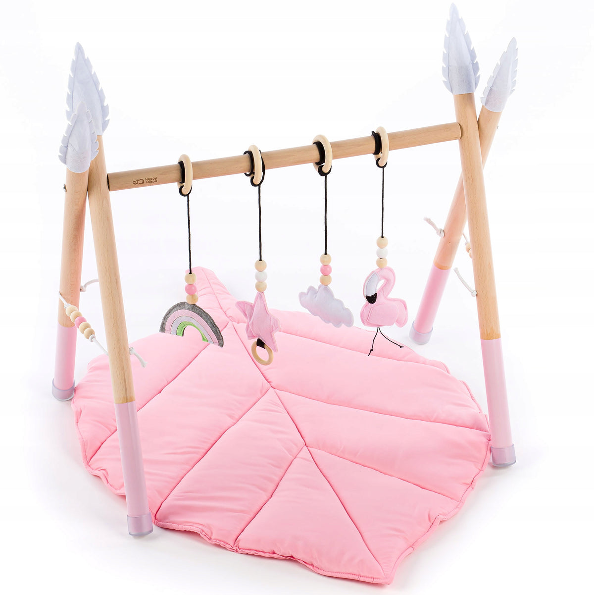 Baby GYM Pink Educational Gymnastic Stand