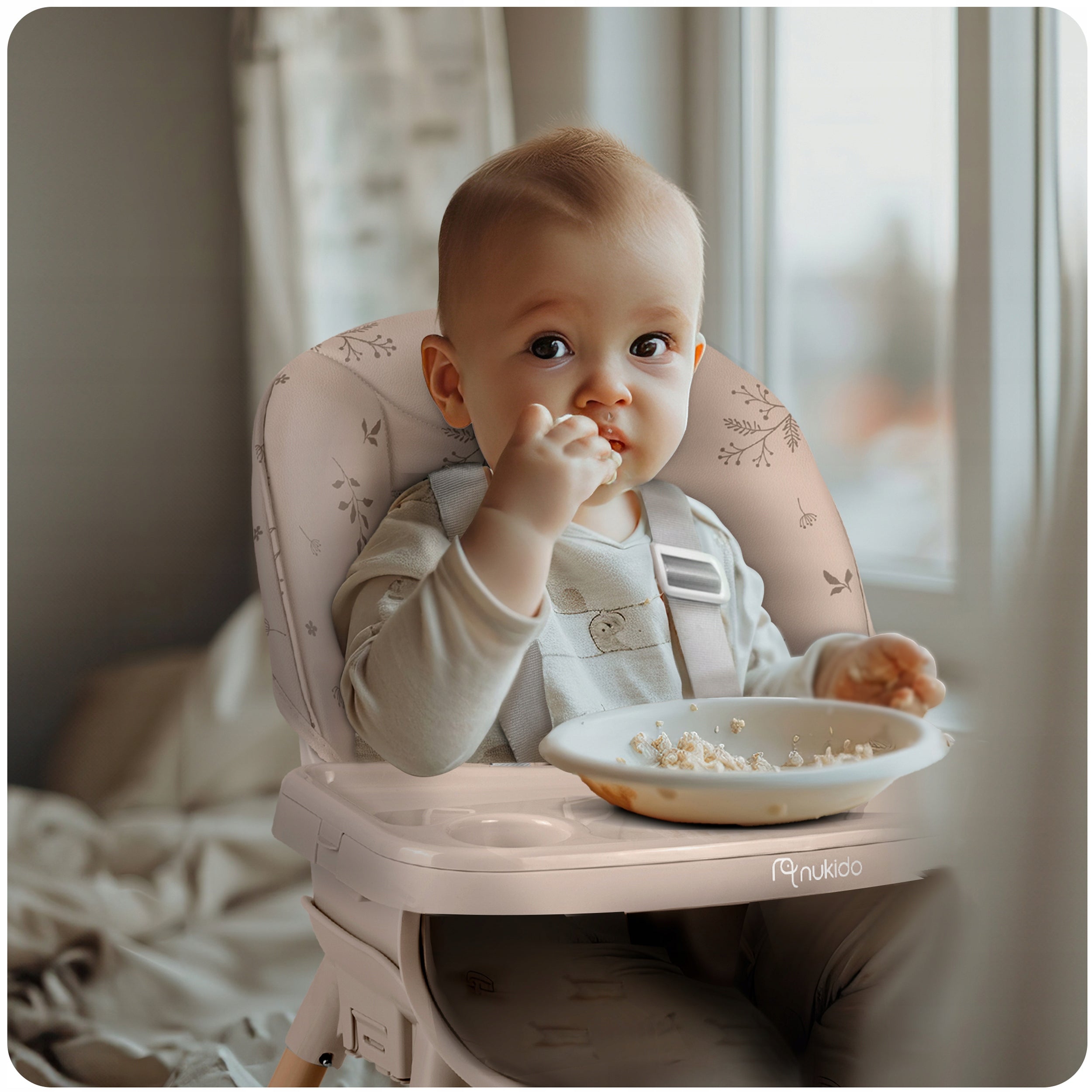 Baby Highchair Adjustable Seat 3in1 Tray Manufacturer code 701004