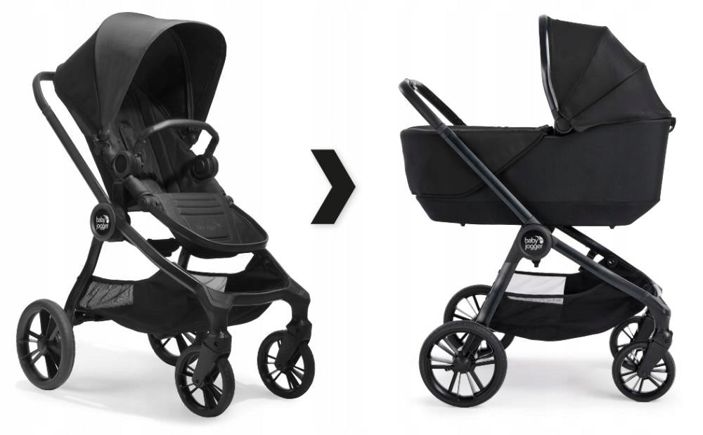Baby Jogger City Sights 2in1 R-Black | lightweight stroller gondola stroller 22kg