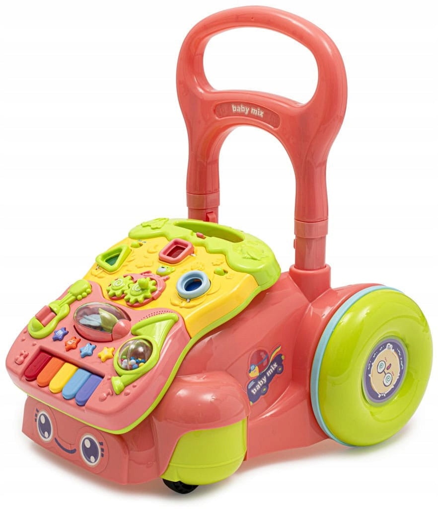 Baby Mix Educational Walker with Toys Pink