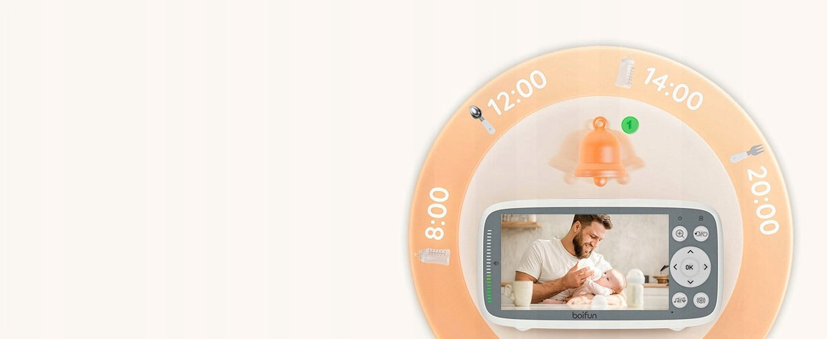 Baby Monitor 4'' IPS Baby Monitor VOX Audio Night Vision BOIFUN Packaging status original