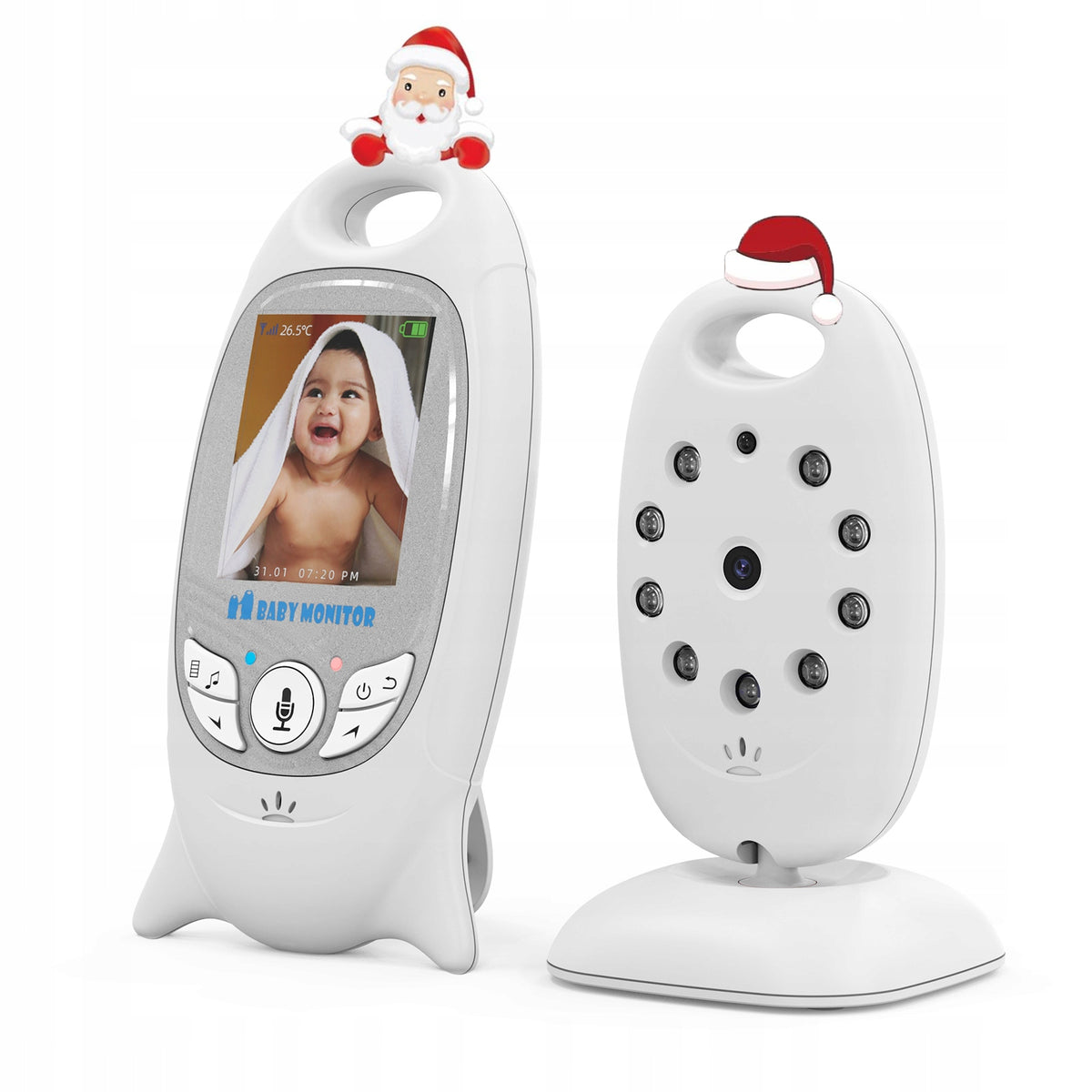 Baby Monitor Electronic HD Live Camera Night Mode 2.0" LCD VOX With MICROPHONE Packaging status original
