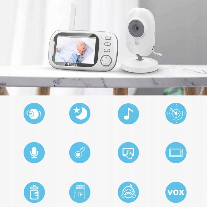 Baby Monitor GHB ABM600 HD Camera 720p Kind electronic nanny