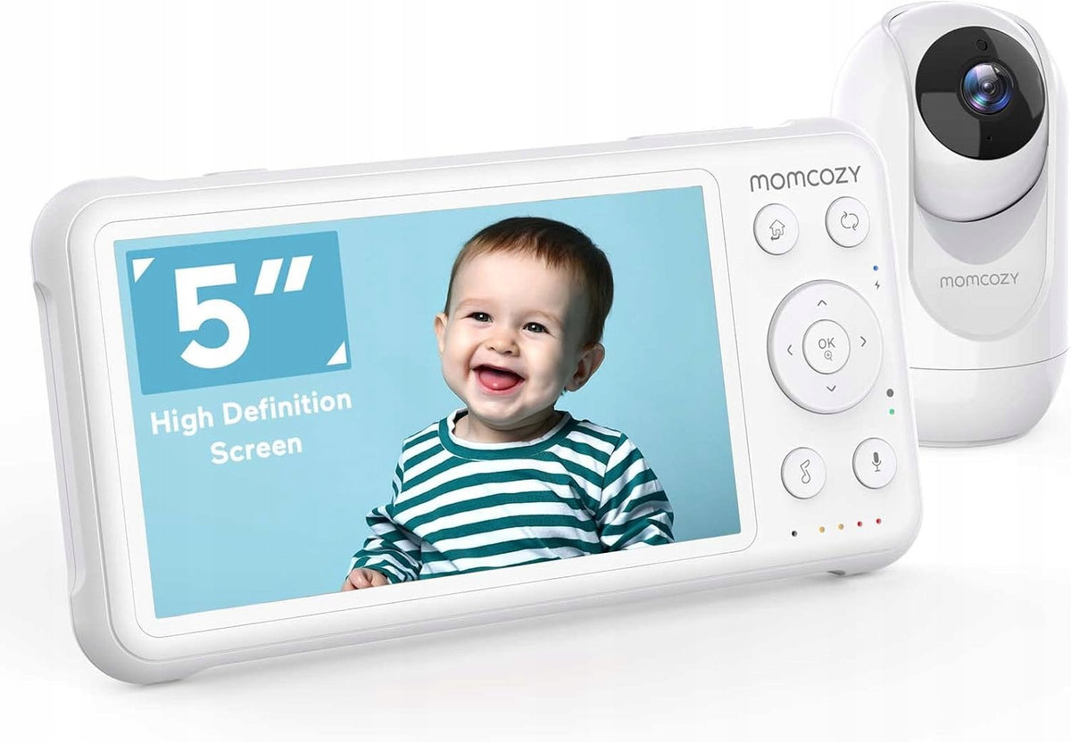Baby Monitor WiFi Infrared Night Vision Full HD 1080p 5000mAh QV