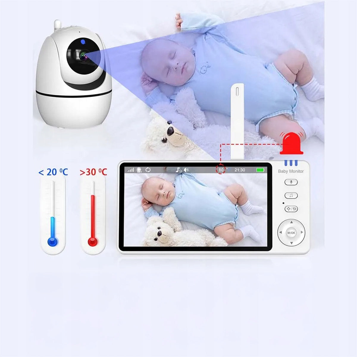Baby Monitoring Baby Monitor + Baby Monitor Infants