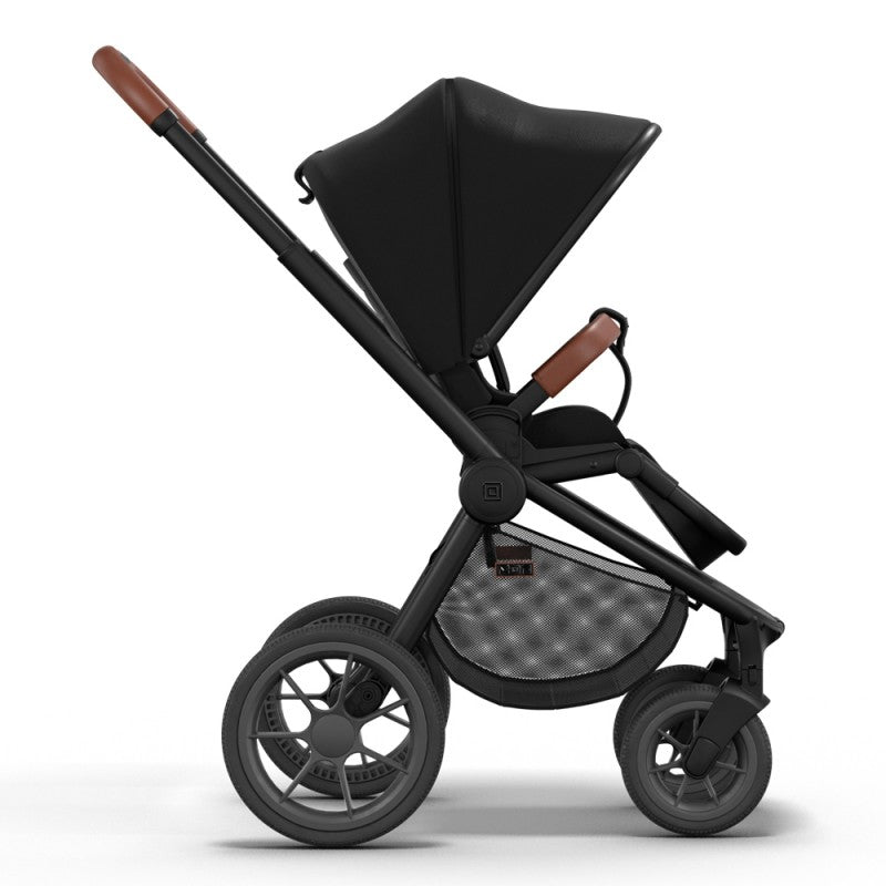 Baby Stroller 2in1 Moon RESEA S 501 Black stroller and gondola Manufacturer code 659590