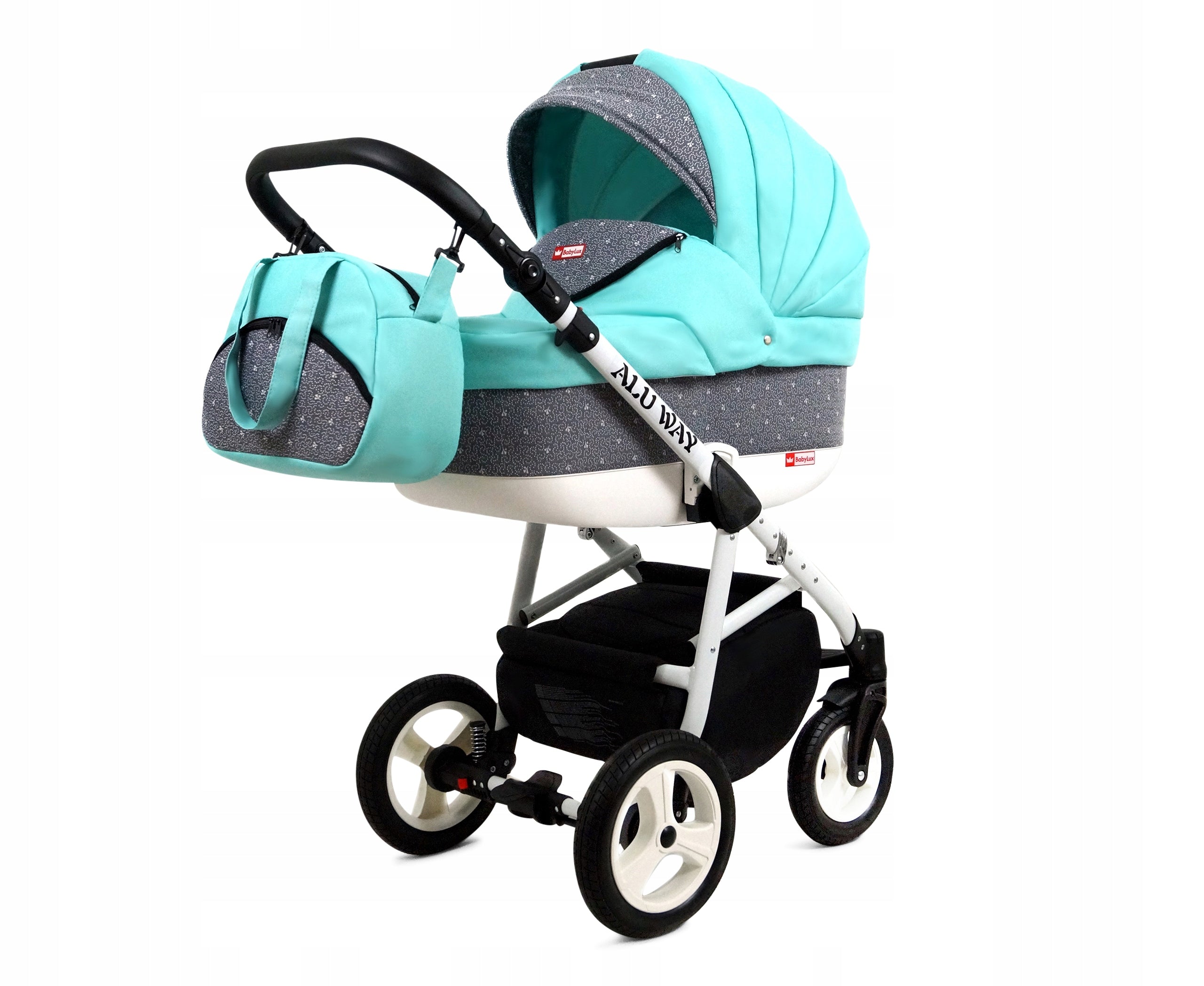 Baby Stroller 3in1 BabyLux Alu Way Stroller gondola car seat Brand BabyLux