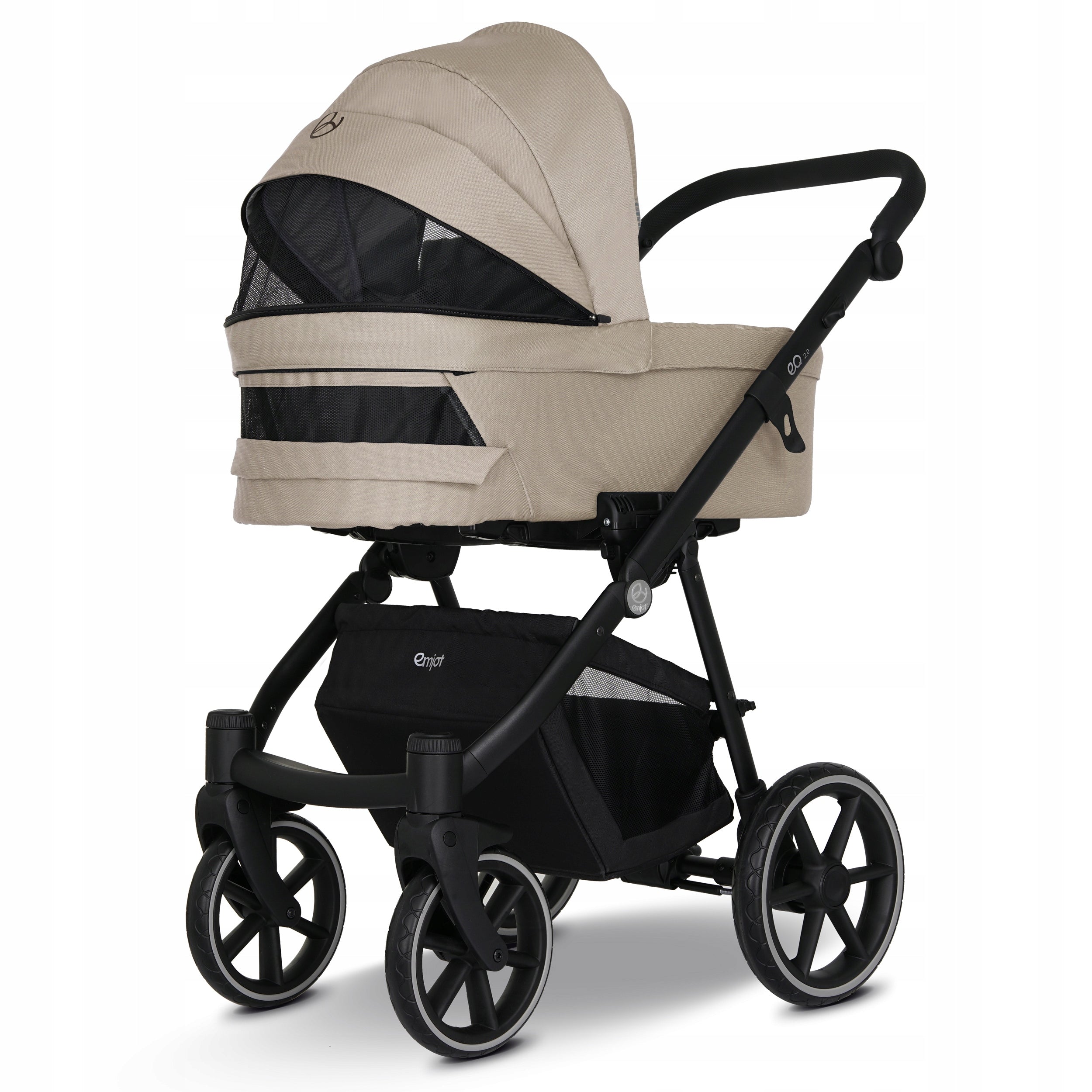 Baby Stroller 3in1 EMJOT EQ 2.0 multifunctional beige accessories F. Cosmo Manufacturer code EMJOT EQ2.0 02 -3w1