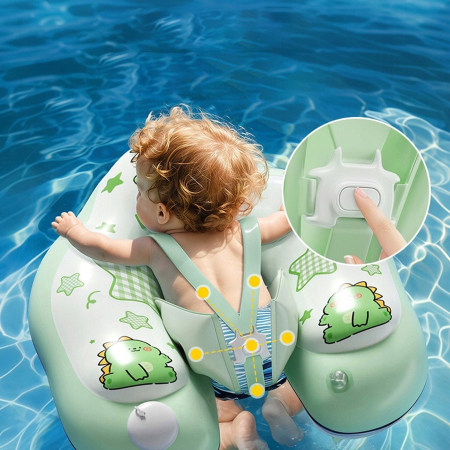 Baby Swimming Wheel with Canopy, Capybara, 13-22 kg (Size XL) Brand Zgeer