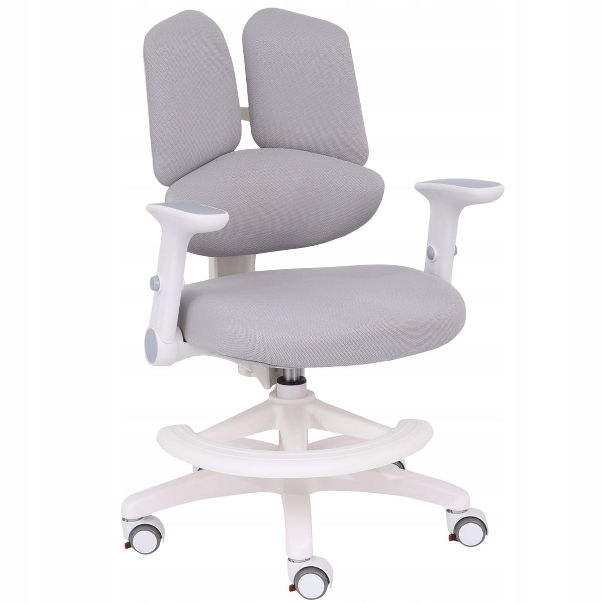 Baby Swivel Chair for Desk Adjustable Grey with Footrest Packaging status original