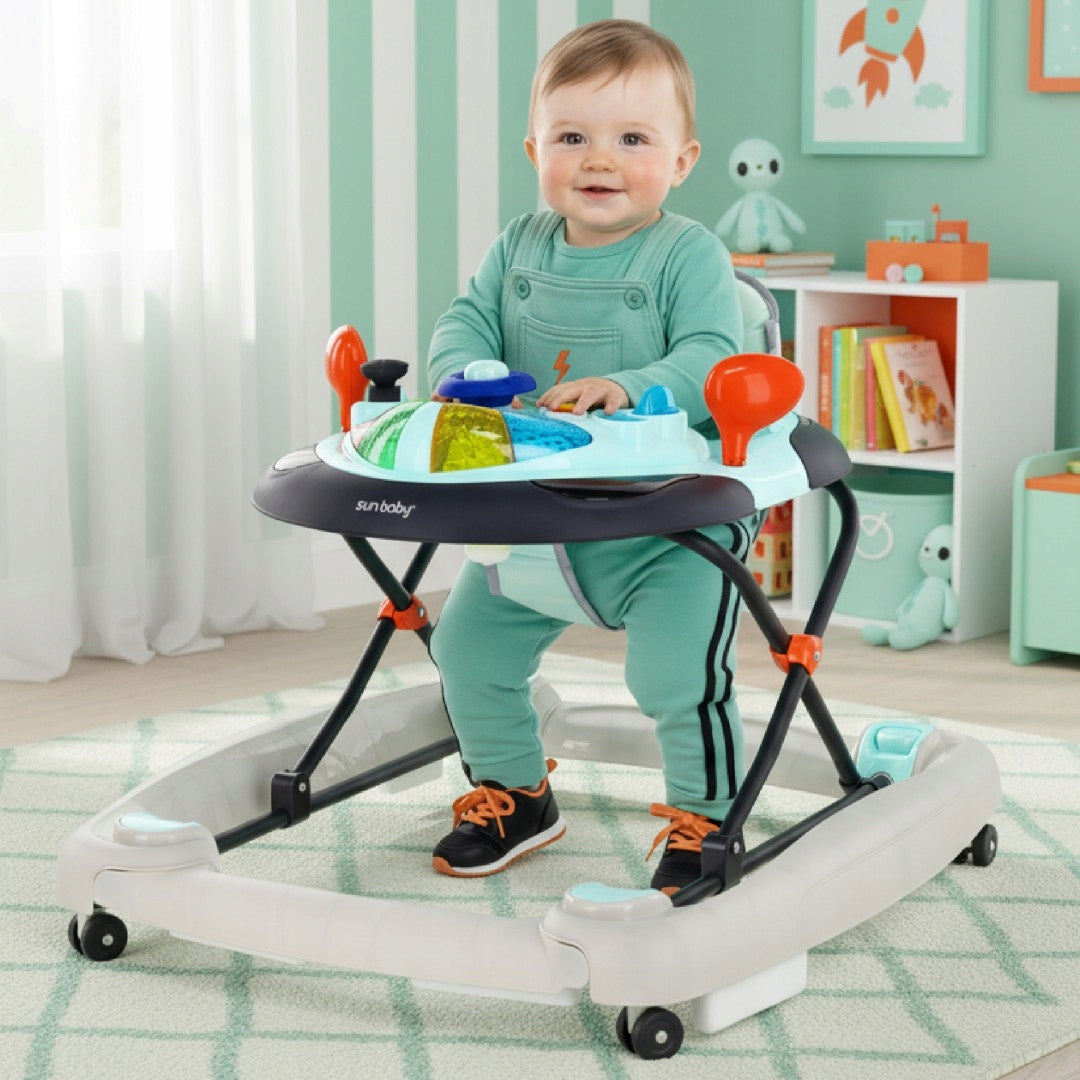 Baby Walker Interactive Crib Height Adjustment Stopwatches Desktop Packaging status original