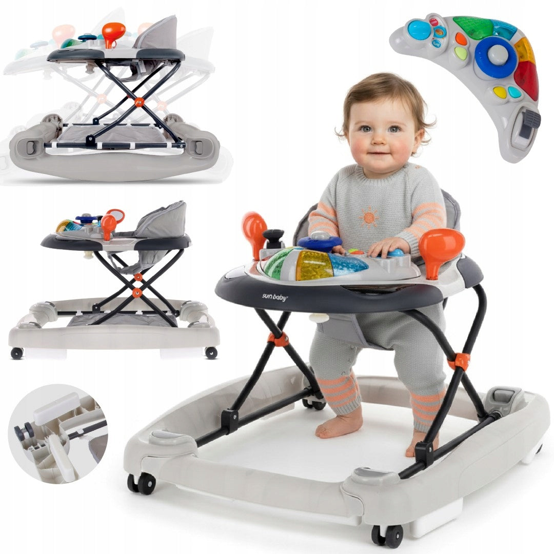 Baby Walker Interactive Crib Height Adjustment Stopwatches Desktop