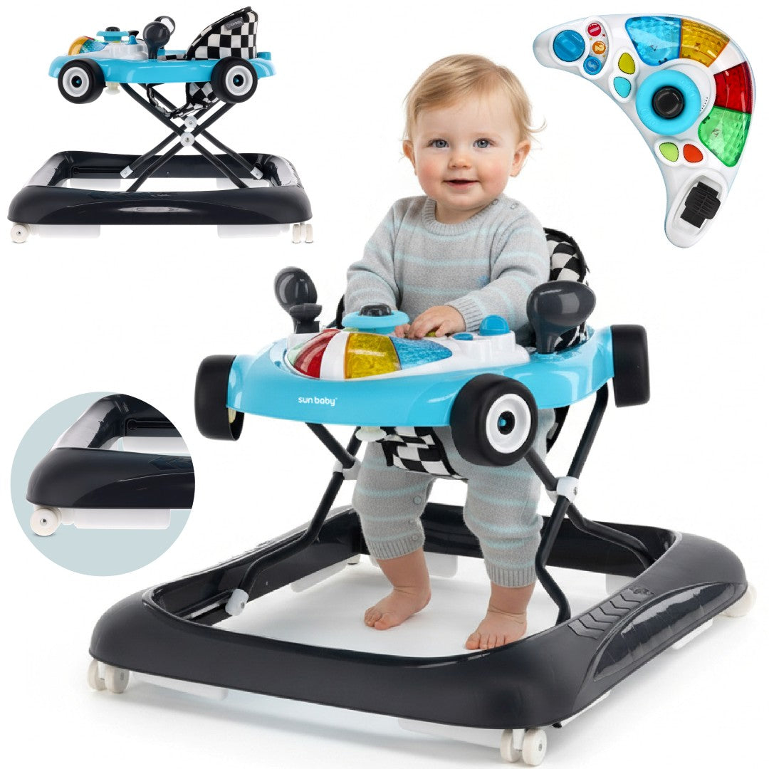 Baby Walker Interactive Learning to Walk Height Adjustment Stopwatches