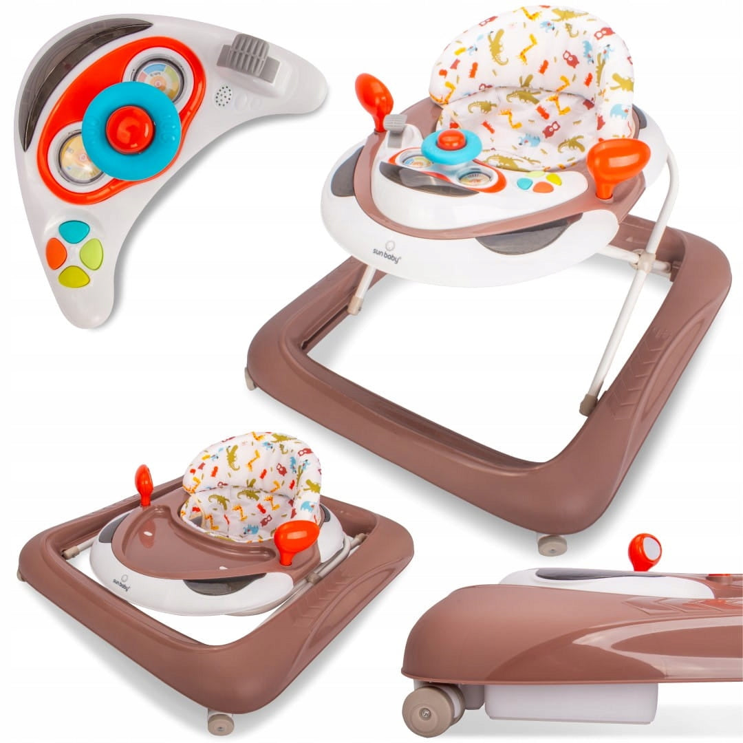 Baby Walker Interactive Learning to Walk Height Adjustment