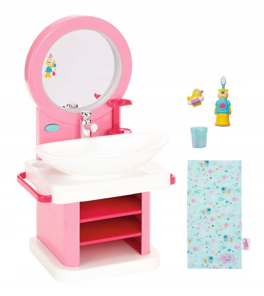 Baby born Interactive Dressing Table Toothbrush Set Washbasin