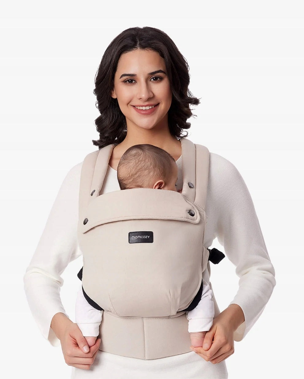 Baby carrier 3-20kg ergonomic beige lumbar support momcozy Manufacturer code 840506404168