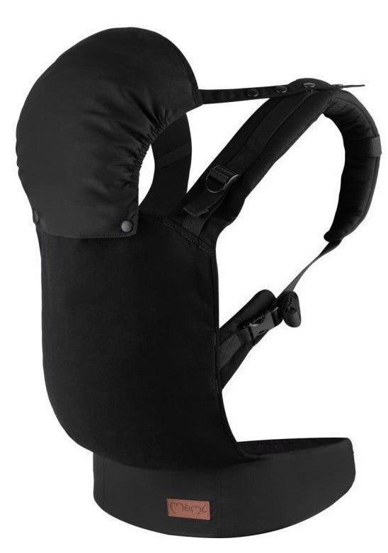 Baby carrier MoMi COLLET black - 2in1 hood 2 positions up to 15kg
