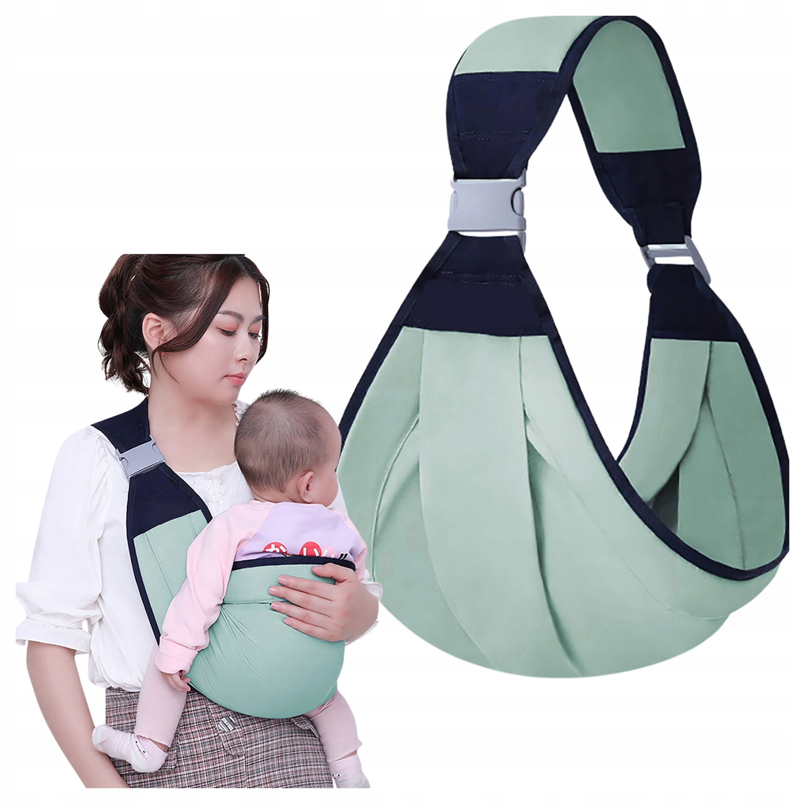 Baby carrier hip carrier ergonomic seat 20kg green