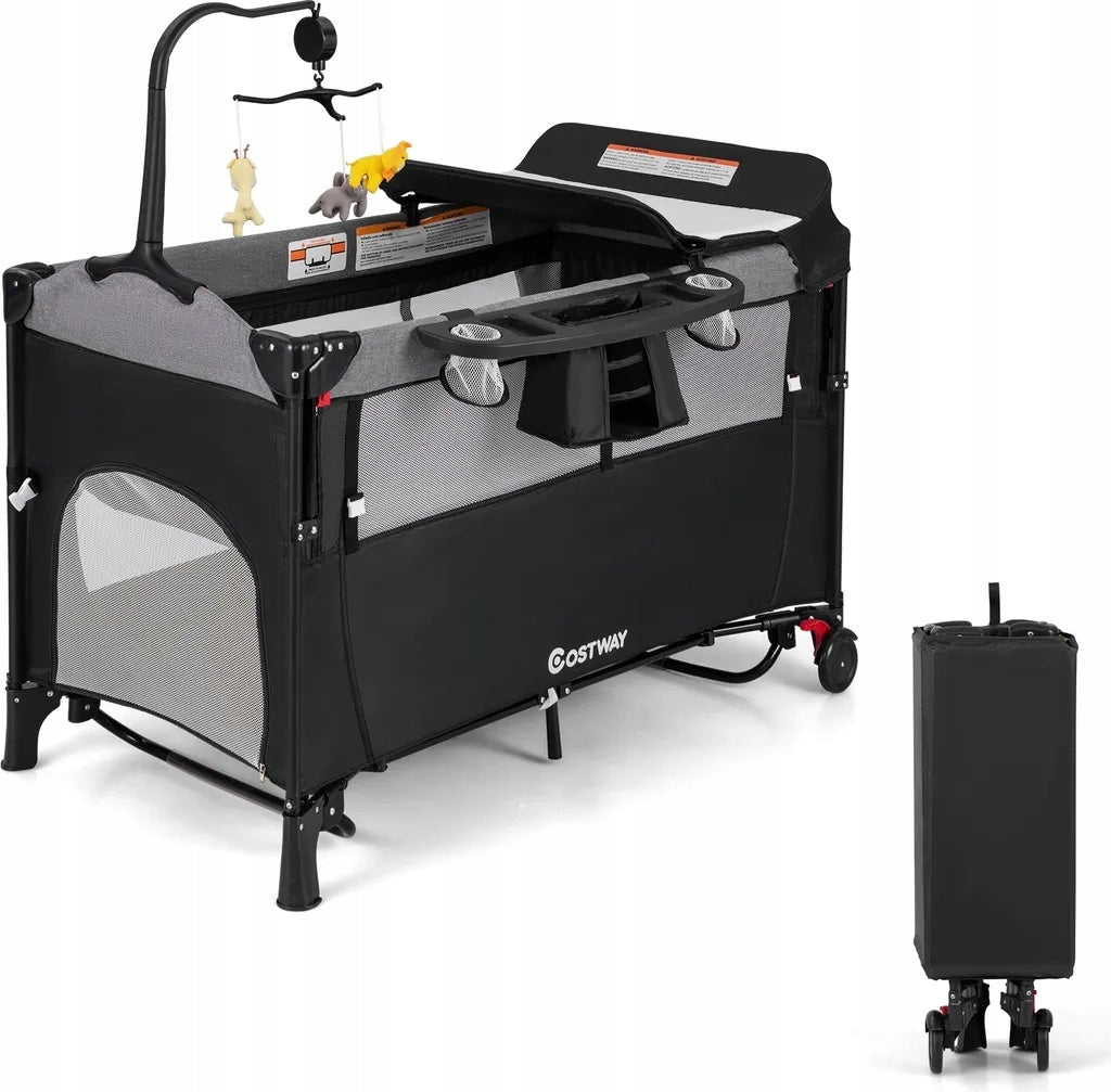 Baby cot COSTWAY 5in1 CHANGING TABLE 2-level TOYS