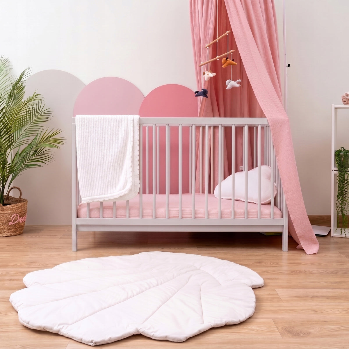 Baby cot Vera 60x120 wooden 3 levels cashmere Packaging status original