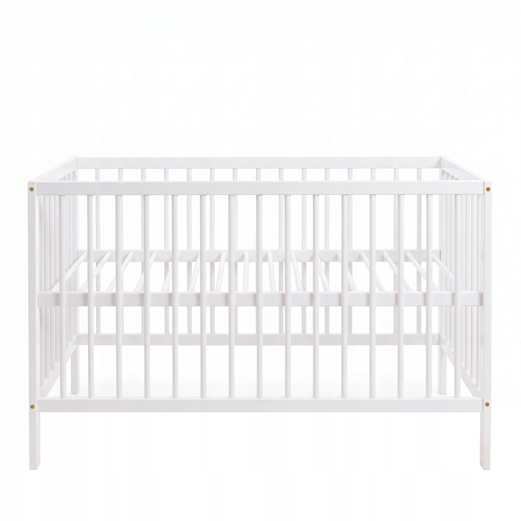 Baby cot Vera 60x120 wooden 3 levels white