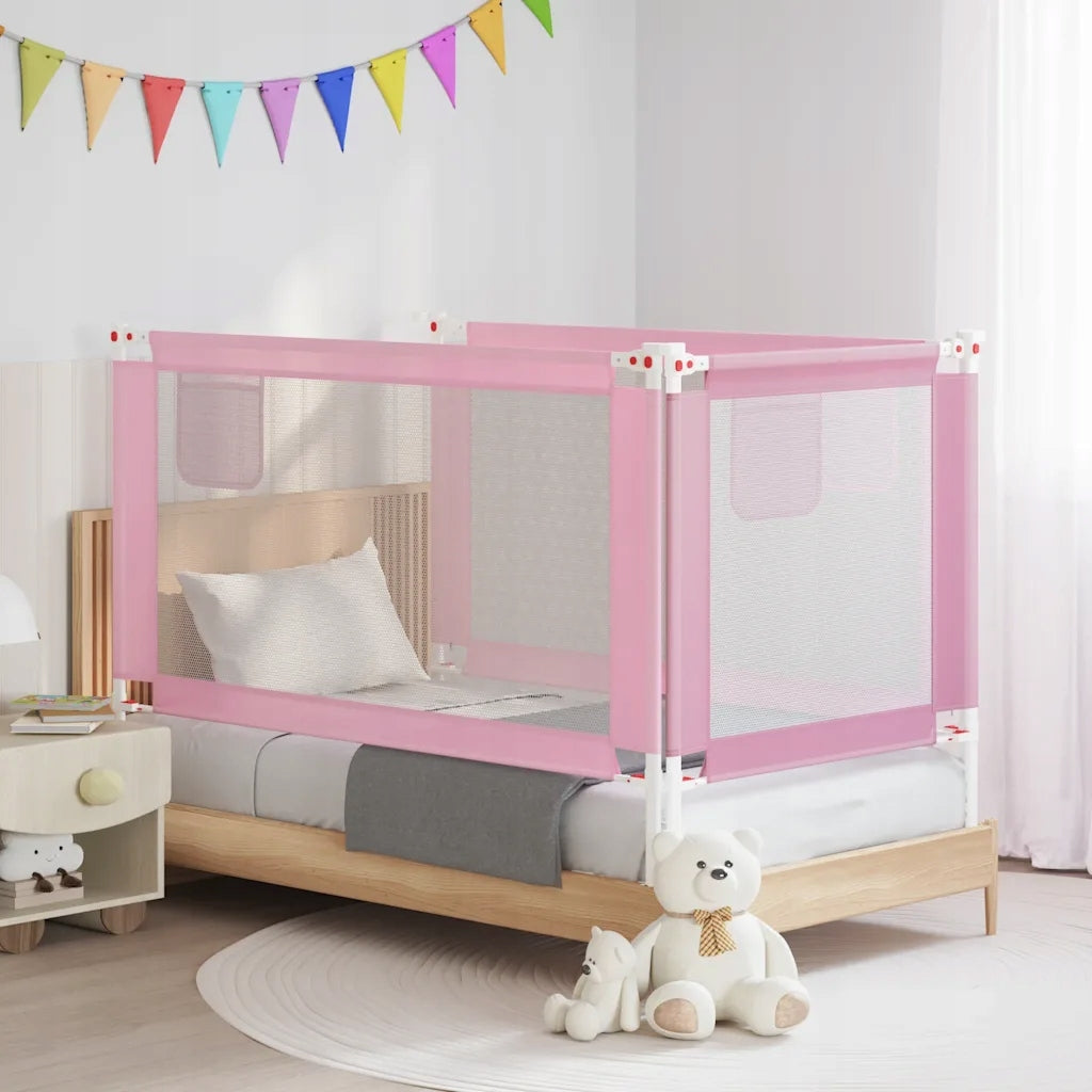 Baby cot barrier, pink, 15 Brand VidaXL